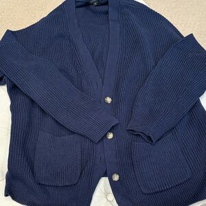 J. Crew Navy Women's Cardigan